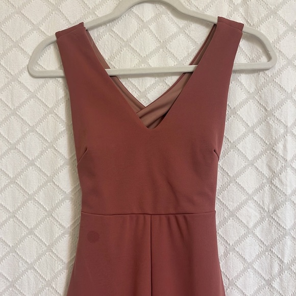 Jumpsuit mauve color - Picture 2 of 5